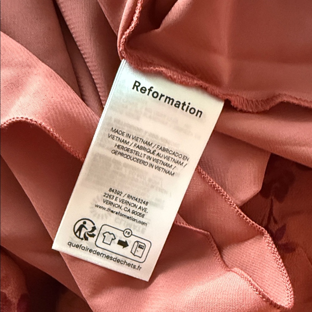 NWT - Reformation Emerick Midi Dress - Picture 3 of 5